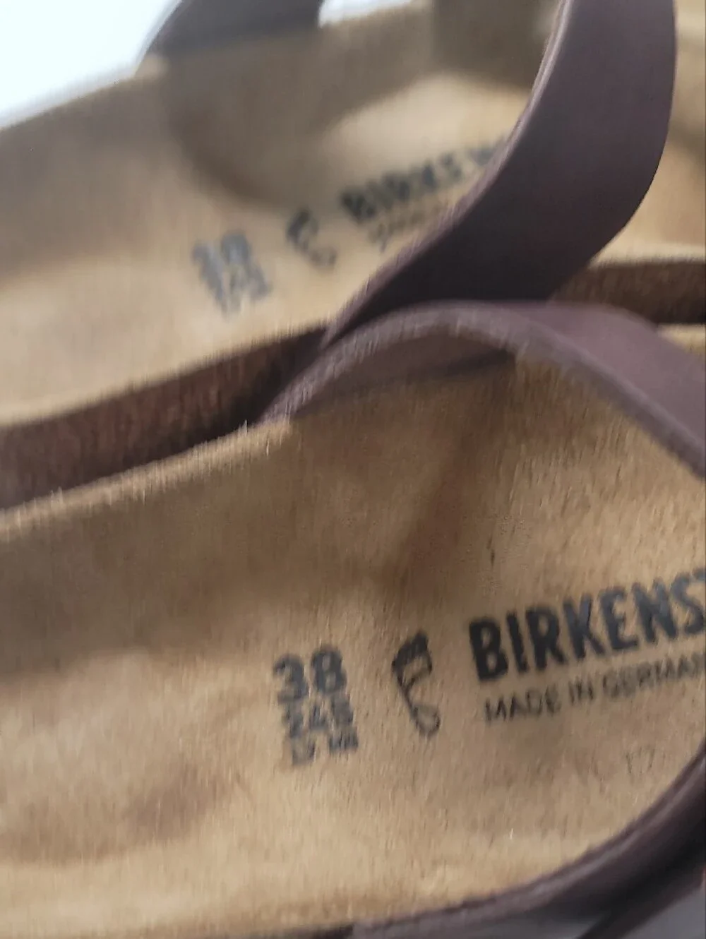 Birkenstock Mayari Oiled Leather Sandals Size 7